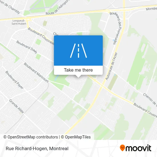 Rue Richard-Hogen map