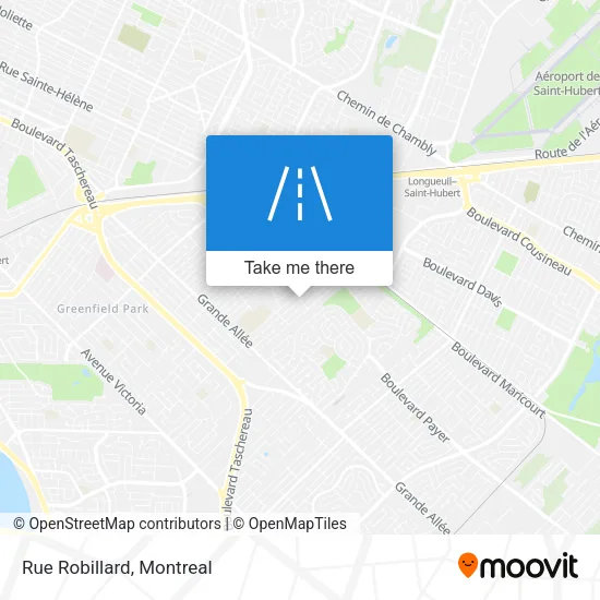 Rue Robillard map