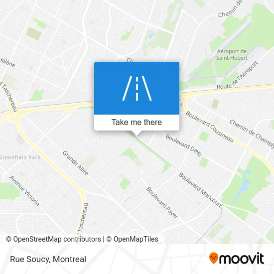Rue Soucy map