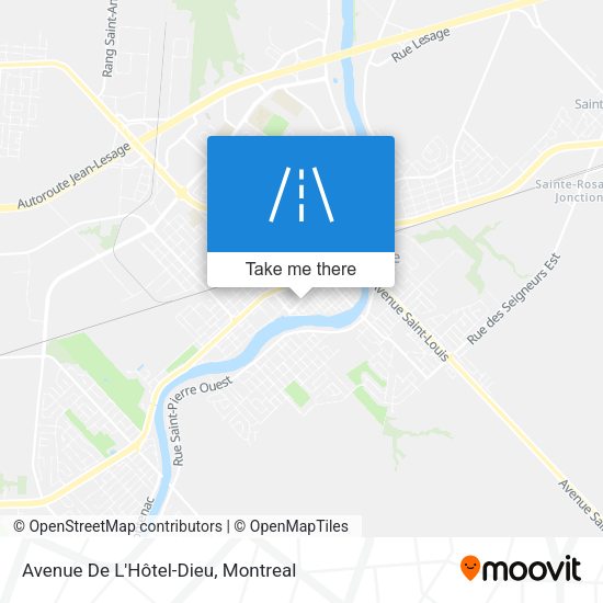 Avenue De L'Hôtel-Dieu map