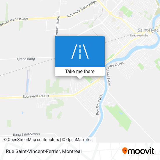 Rue Saint-Vincent-Ferrier map