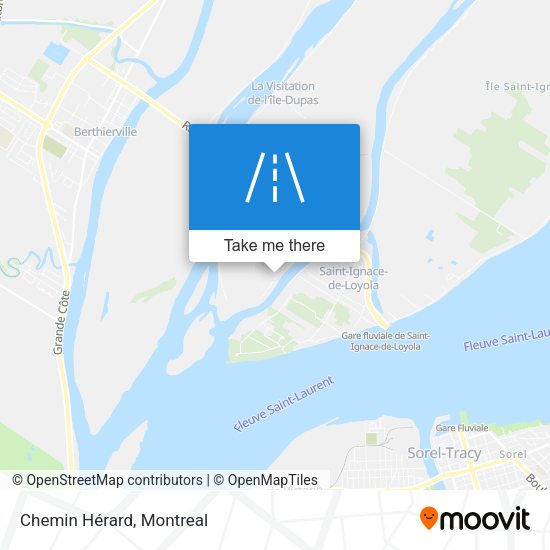 Chemin Hérard map