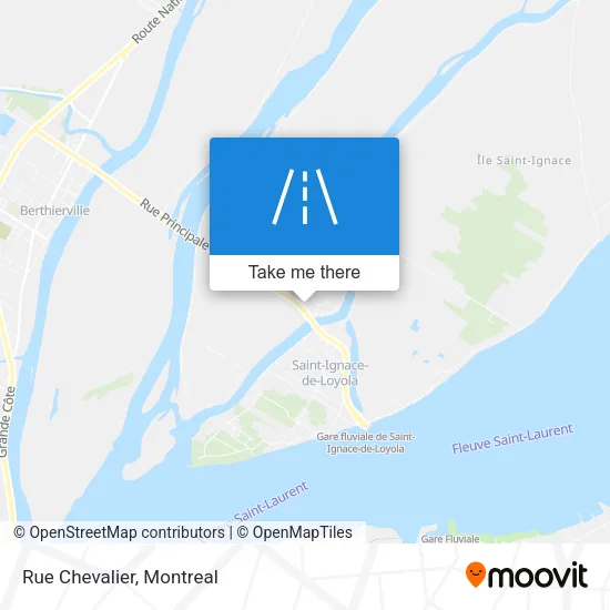 Rue Chevalier map