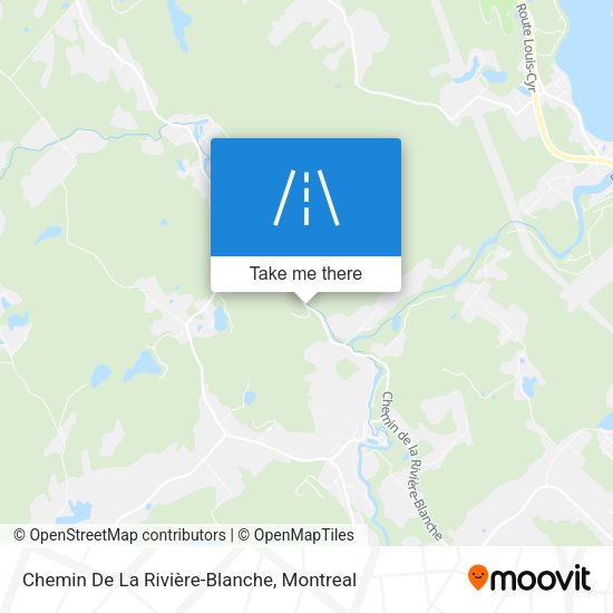 Chemin De La Rivière-Blanche map
