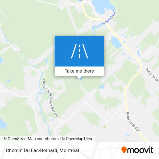 Chemin Du Lac-Bernard map