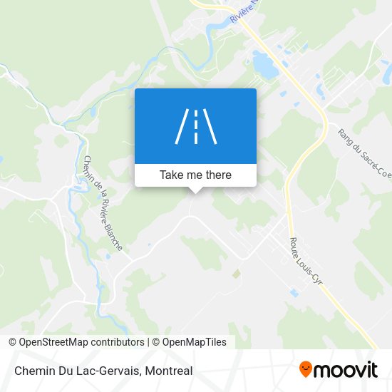 Chemin Du Lac-Gervais map
