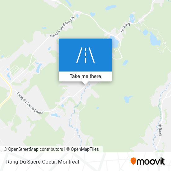 Rang Du Sacré-Coeur map