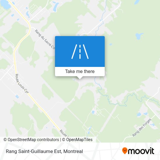 Rang Saint-Guillaume Est map