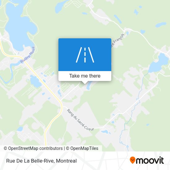 Rue De La Belle-Rive map