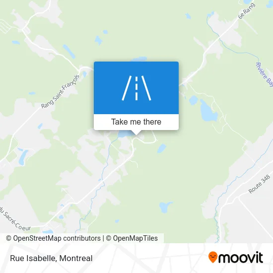 Rue Isabelle map