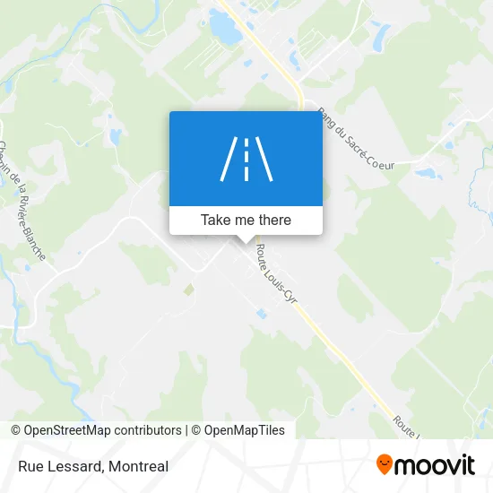 Rue Lessard map