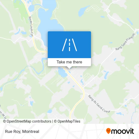 Rue Roy map