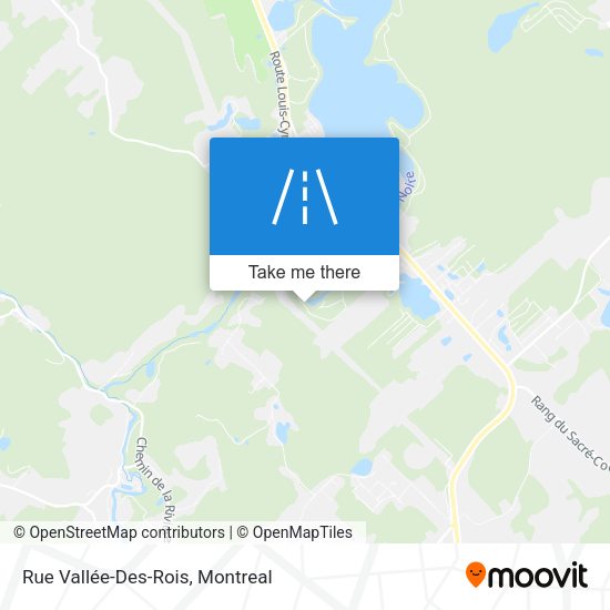 Rue Vallée-Des-Rois map