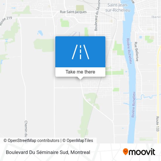 Boulevard Du Séminaire Sud map