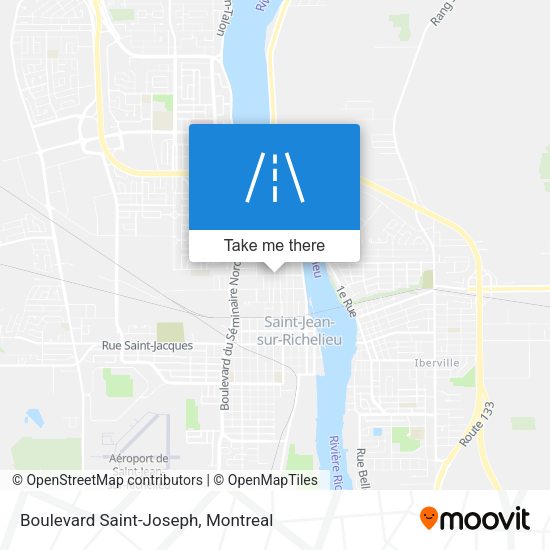 Boulevard Saint-Joseph map