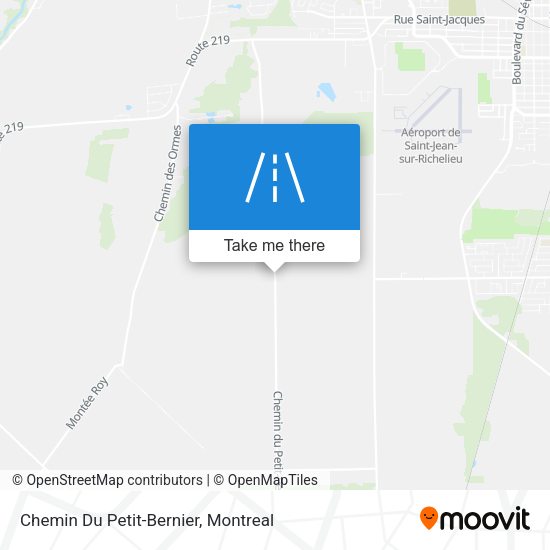 Chemin Du Petit-Bernier map
