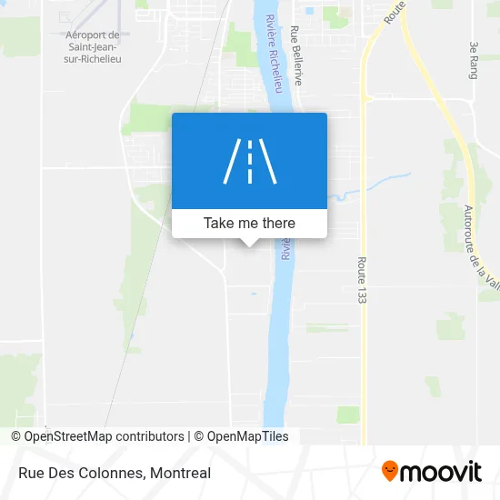 Rue Des Colonnes map