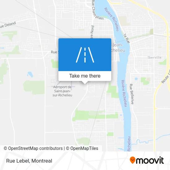 Rue Lebel map