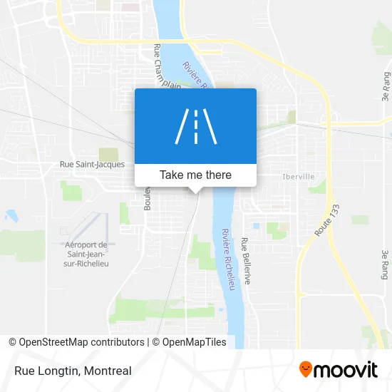 Rue Longtin map