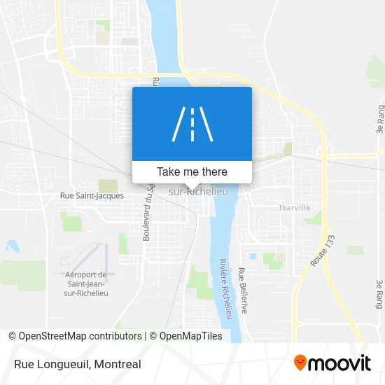 Rue Longueuil map