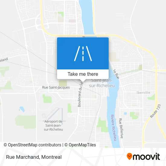 Rue Marchand map