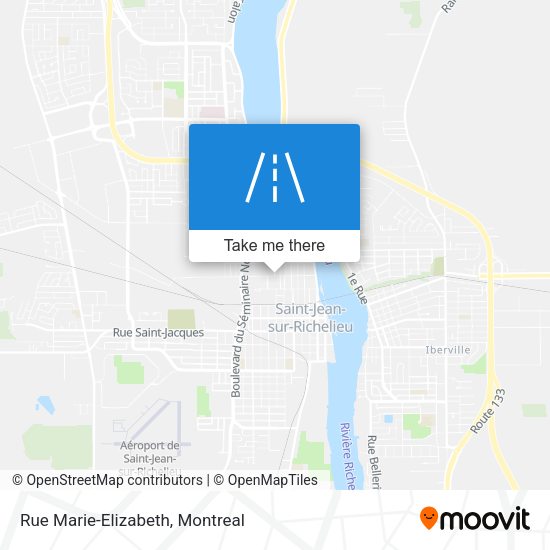 Rue Marie-Elizabeth map