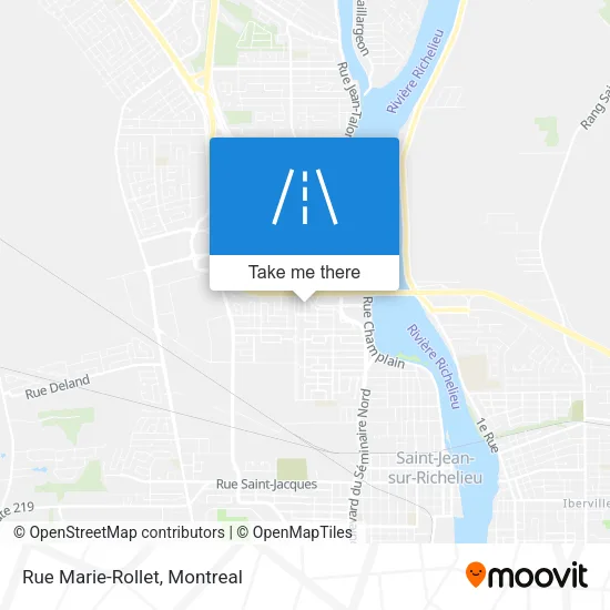 Rue Marie-Rollet map