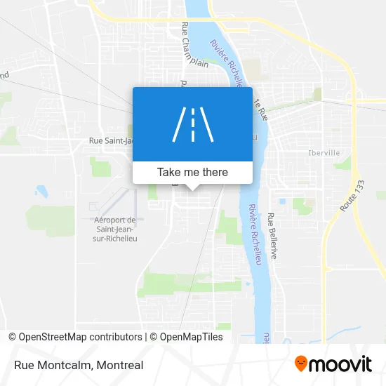 Rue Montcalm map
