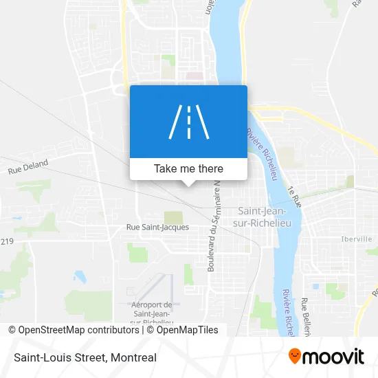 Rue Saint-Louis map