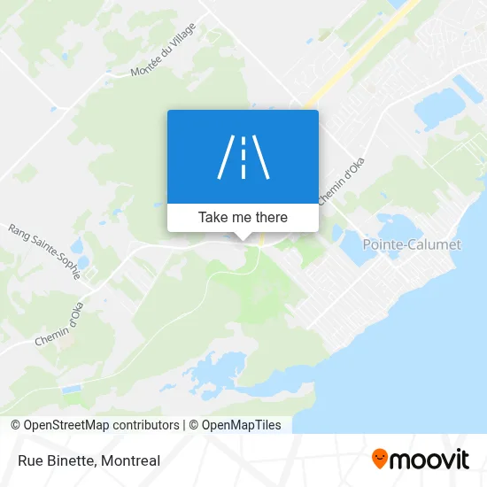 Rue Binette map