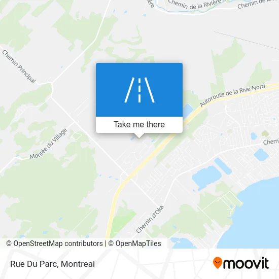 Rue Du Parc map