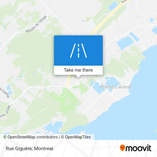 Rue Giguère map