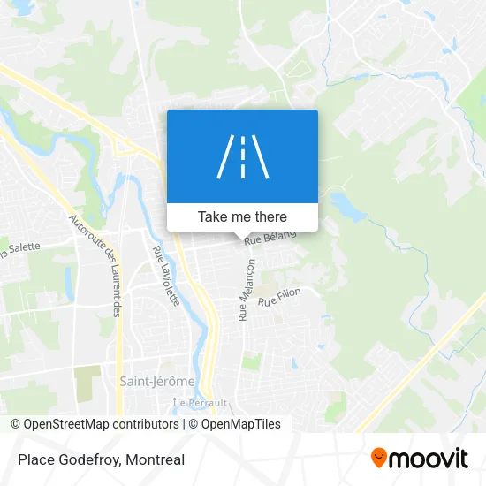 Place Godefroy map