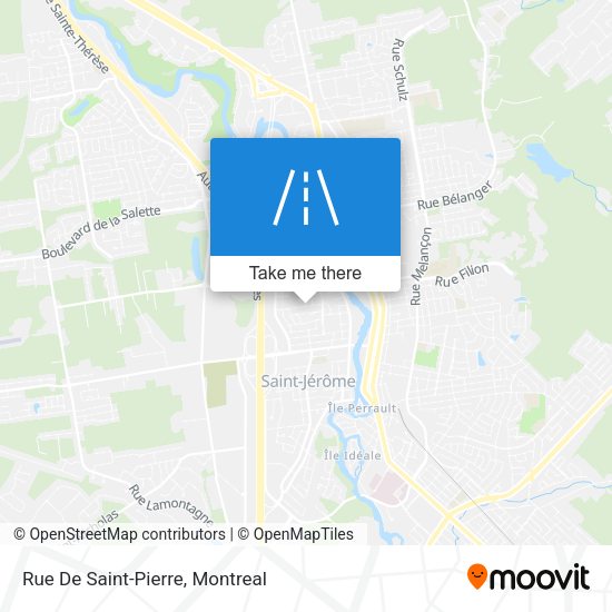 Rue De Saint-Pierre map