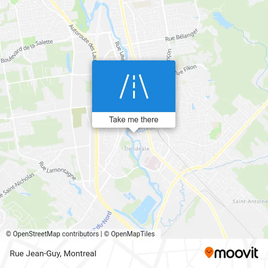 Rue Jean-Guy map