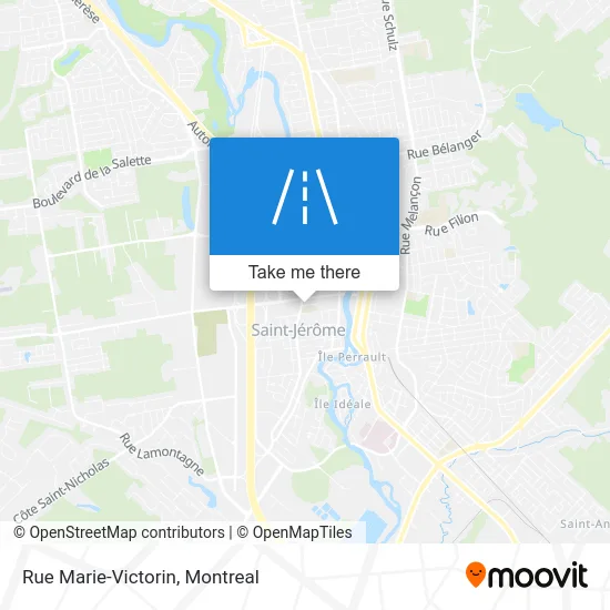 Rue Marie-Victorin map