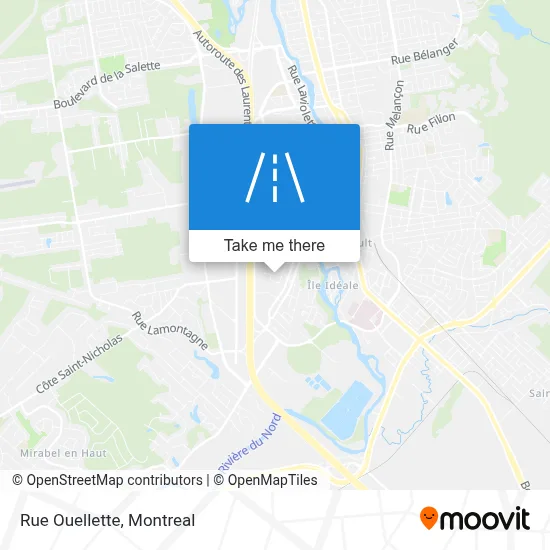 Rue Ouellette map