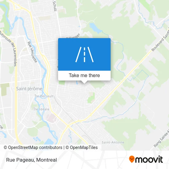 Rue Pageau map