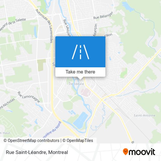Rue Saint-Léandre map