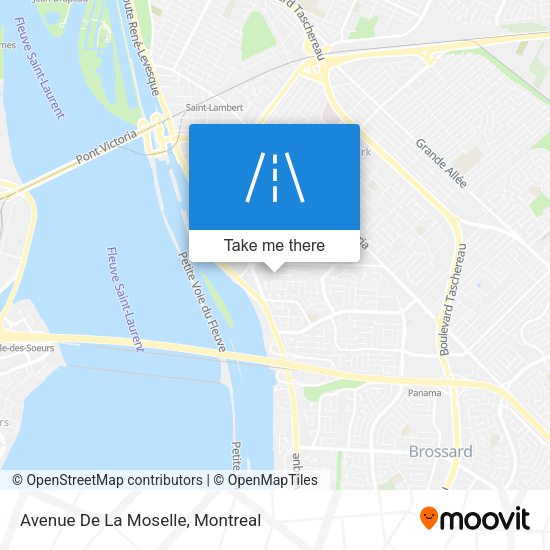 Avenue De La Moselle map
