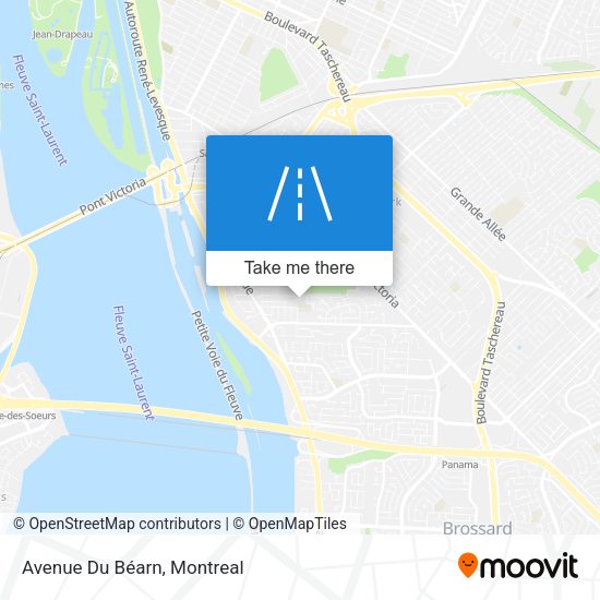 Avenue Du Béarn map
