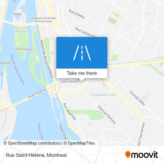 Rue Saint-Héléne map