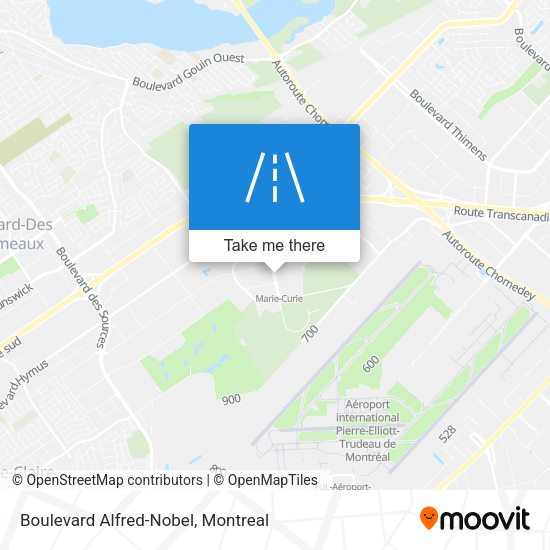 Boulevard Alfred-Nobel map