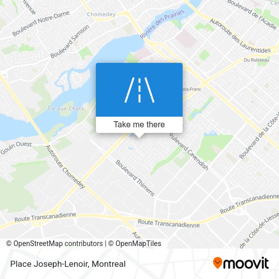Place Joseph-Lenoir map