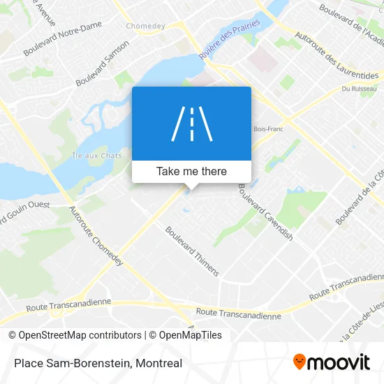 Place Sam-Borenstein map