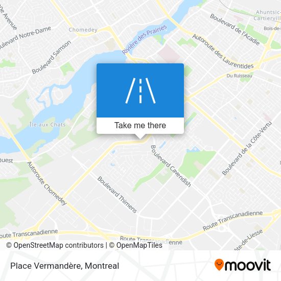 Place Vermandère map