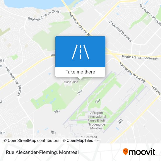 Rue Alexander-Fleming map