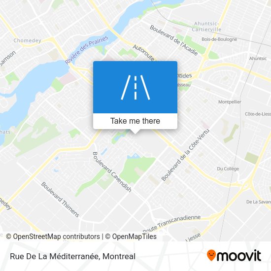 Rue De La Méditerranée map