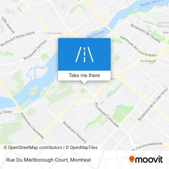Rue Du Marlborough Court map