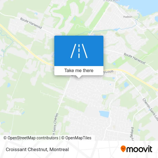 Croissant Chestnut map